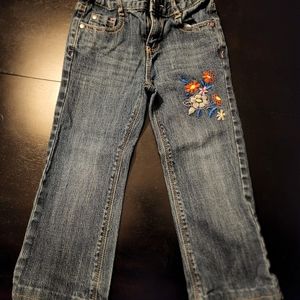 Oshkosh girls embroidered jeans